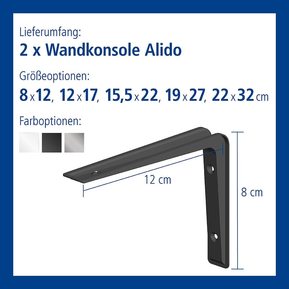 element-system-alido-wandkonsole-80-x-120-mm-schwarz-matt-2-st-ck image 3