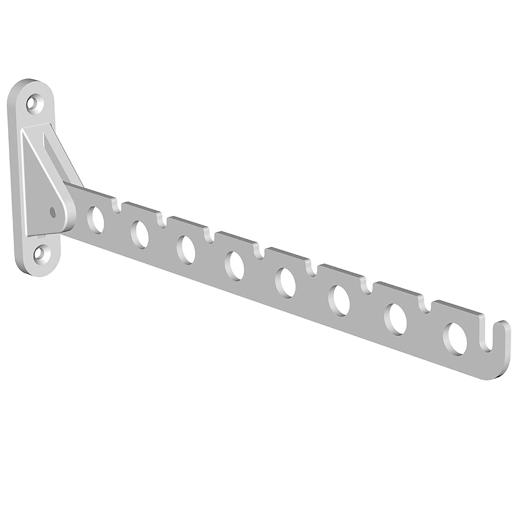 element-system-kleiderl-fter-laura-300-mm-wei-klappbare-kleiderstange-wandmontag image 1
