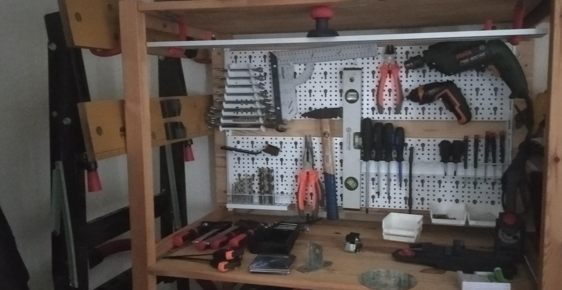 Endlich Ordnung in der Garage