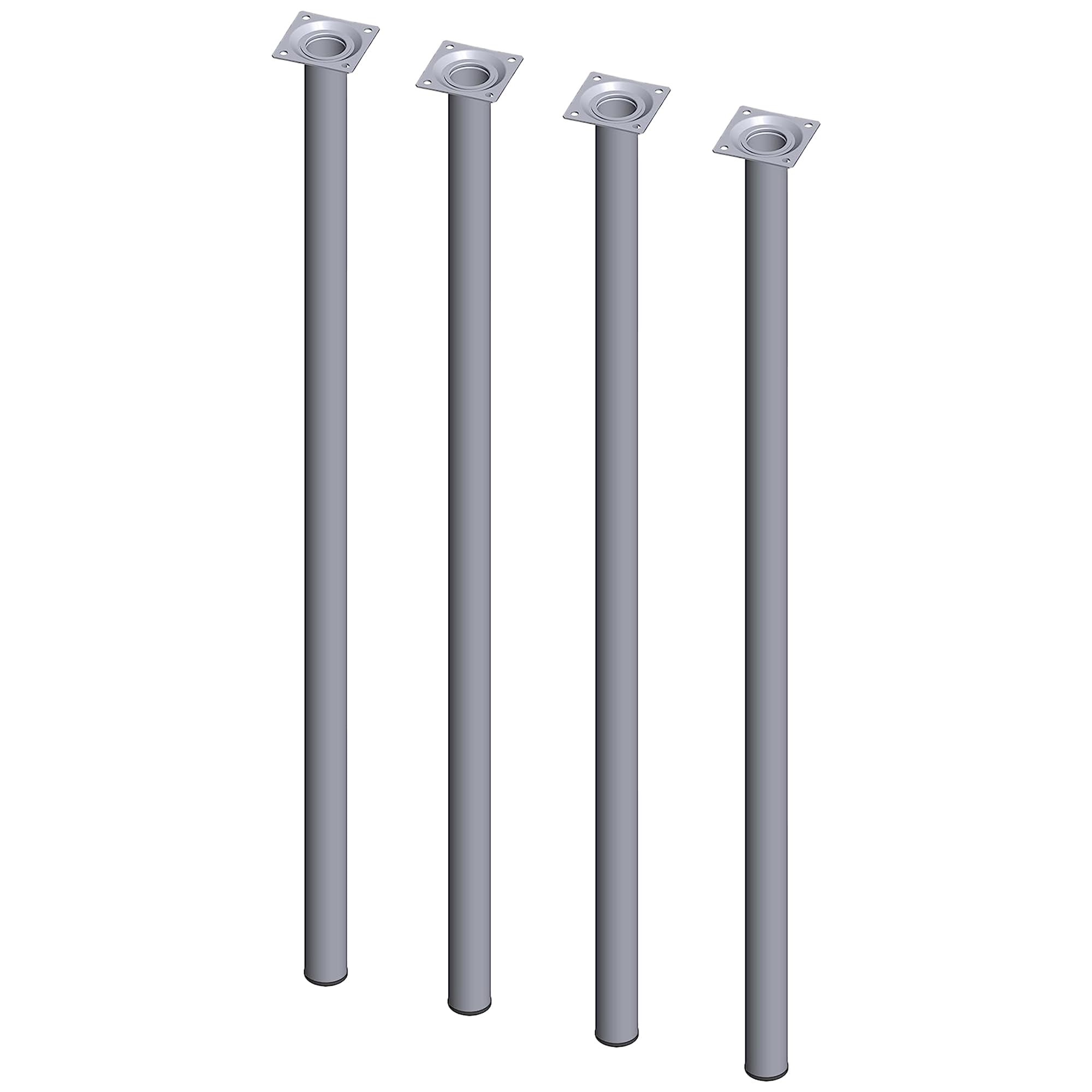 element-system-stahlrohrfu-rund-10-cm-30-mm-schwarz-4er-set image 7