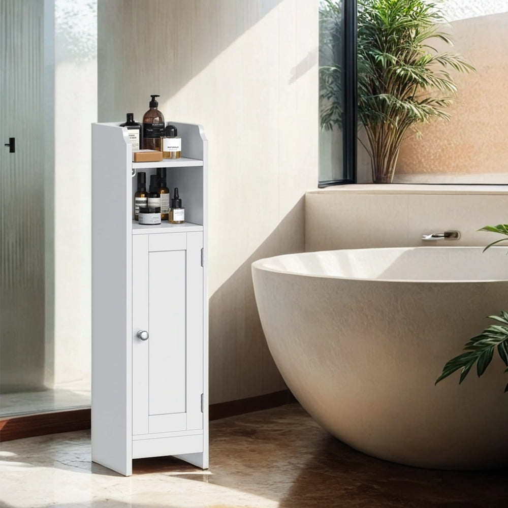 vasagle-schmaler-badezimmerschrank-mit-t-r-wei-toilettenschrank image 4