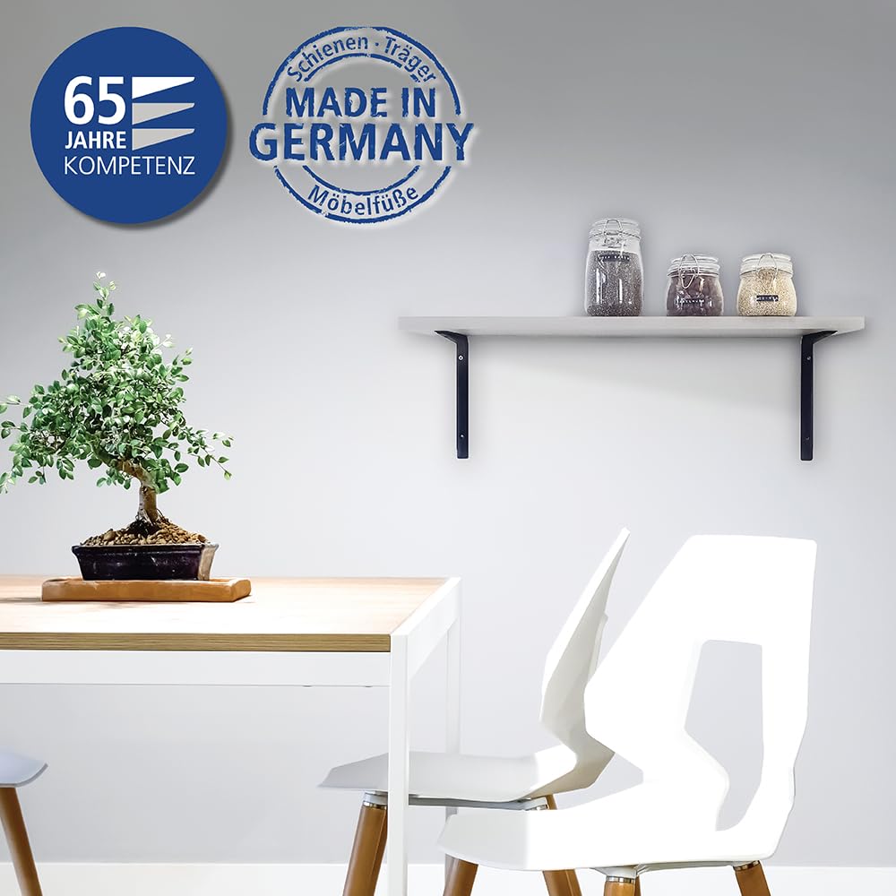 element-system-alido-wandkonsole-80-x-120-mm-schwarz-matt-2-st-ck image 2