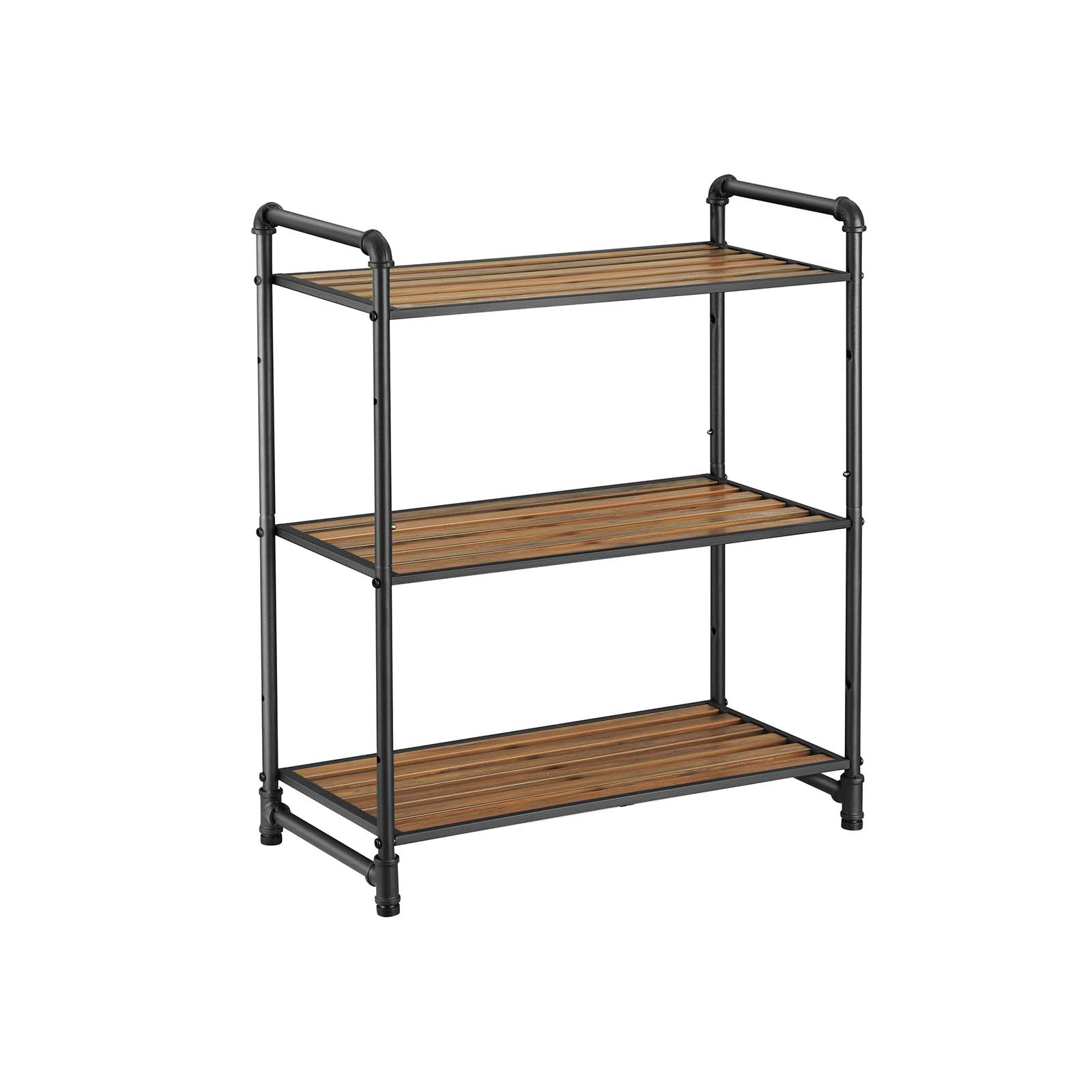 vasagle-standregal-wasserrohroptik-3-ablagen-bsc24bx-63-8-x-30-5-x-73-5-cm image 1