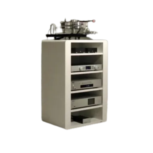 schnepel-elf-hifi-rack-offenes-lowboard-tv-m-bel-aus-metall-und-dekor image 1