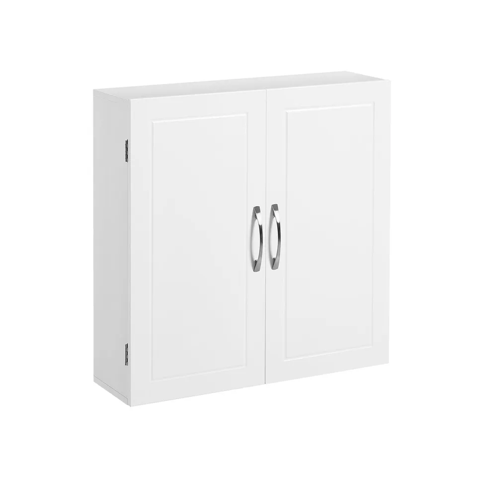 vasagle-wandschrank-2-t-ren-badschrank-skandinavisch image 1