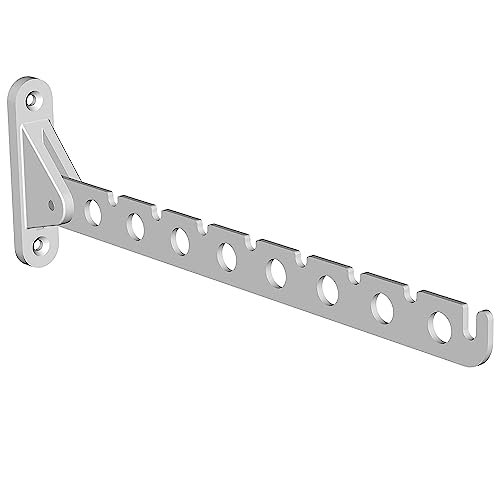 element-system-kleiderl-fter-laura-300-mm-wei-klappbare-kleiderstange-wandmontag image 8