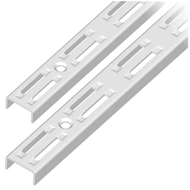 diy-element-system-wandschiene-2-reihig-100-cm-stahl-wei-2-st-ck image 1