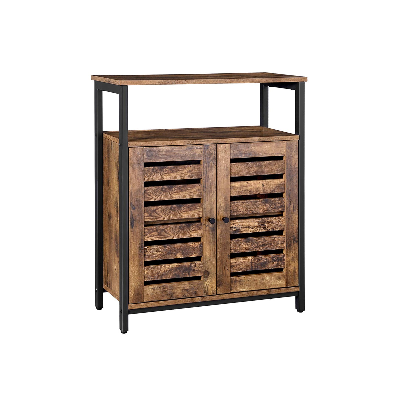vasagle-sideboard-mit-lamellent-ren-im-industriestil image 2