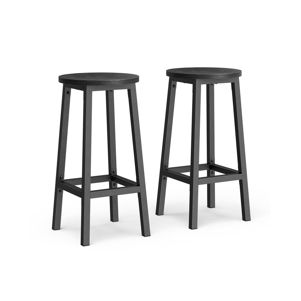 vasagle-barhocker-2er-set-greige-schwarz-mit-fu-st-tzen image 2