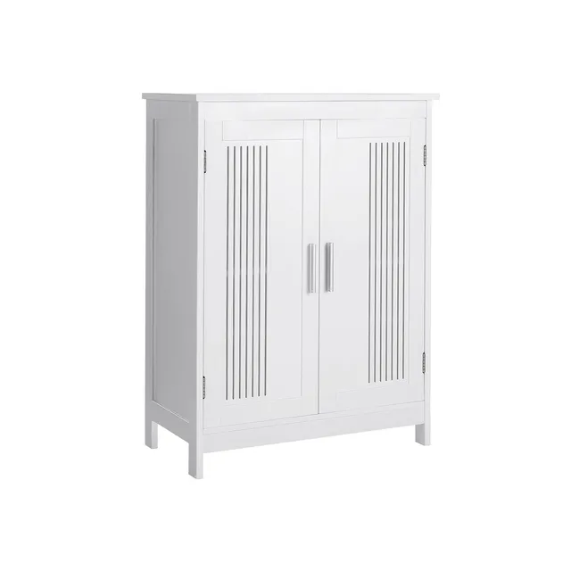 vasagle-badezimmerschrank-matt-wei-60-x-30-x-81-cm-standregal image 1