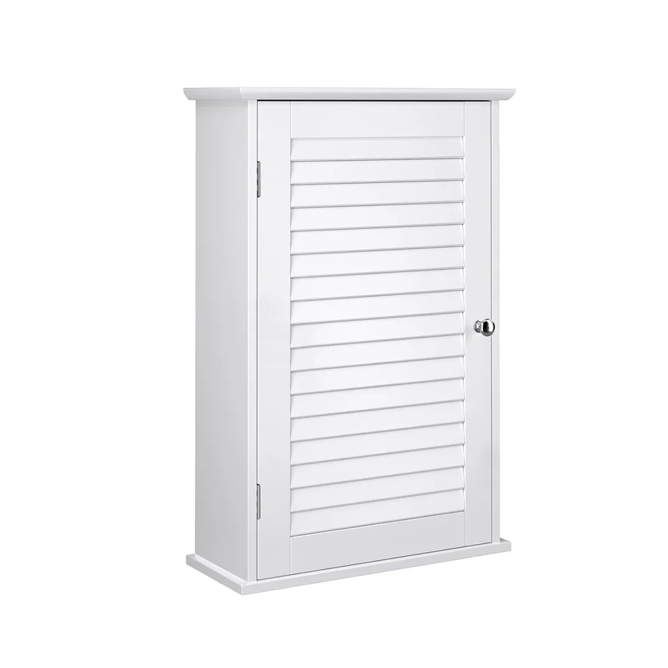 vasagle-wandschrank-wei-40x16x60-cm-mit-t-r image 1
