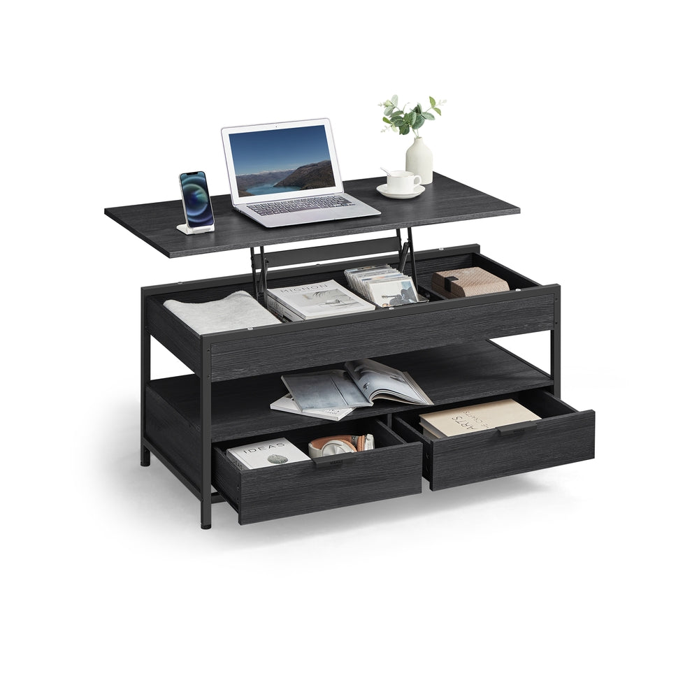vasagle-couchtisch-mit-schubladen-couchtisch-h-henverstellbar image 3