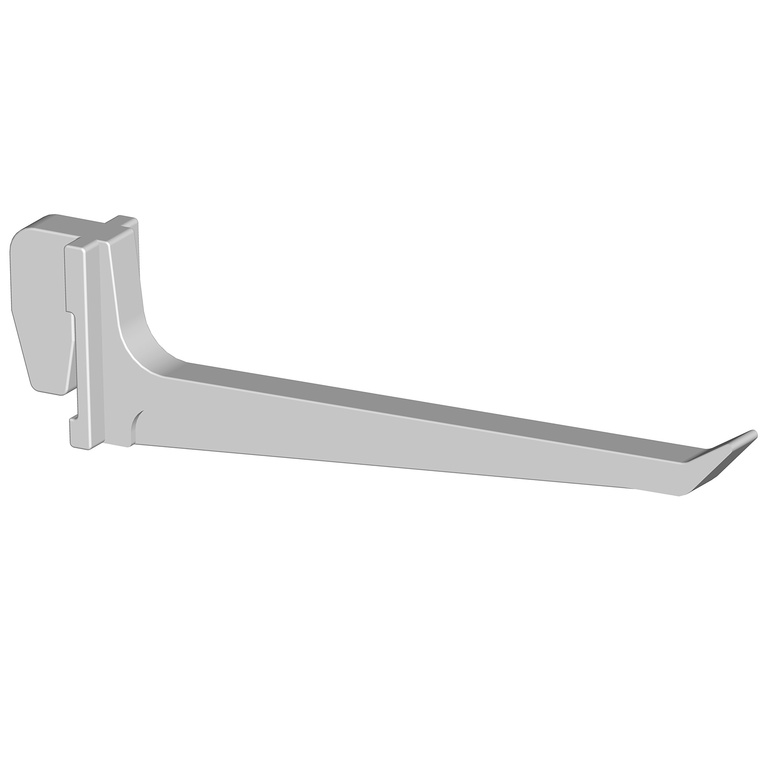 element-system-11409-00003-kunststoffhaken-7-5-cm-f-r-werkzeuglochwand-wei-10-st image 1
