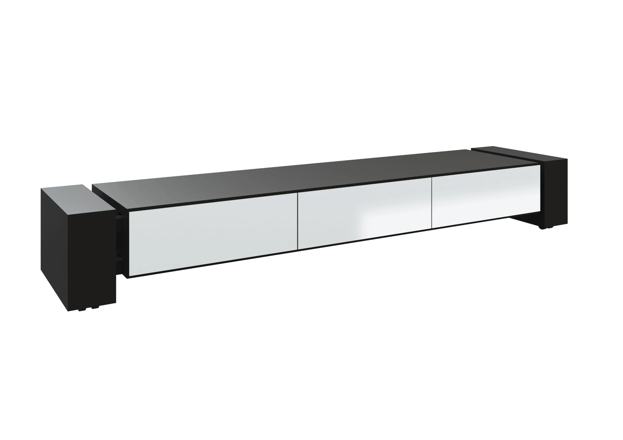 schnepel-x-linie-lowboard-1900-geschlossen-tv-lowboard-mit-2-klappen-und-1-schub image 3