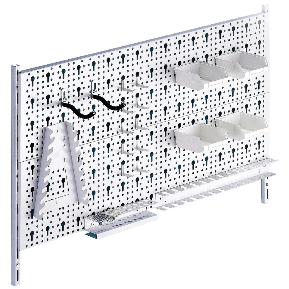 element-system-heimwerker-organizer-2-metall-werkzeugwand-800-x-200-mm-wei-29-te image 1