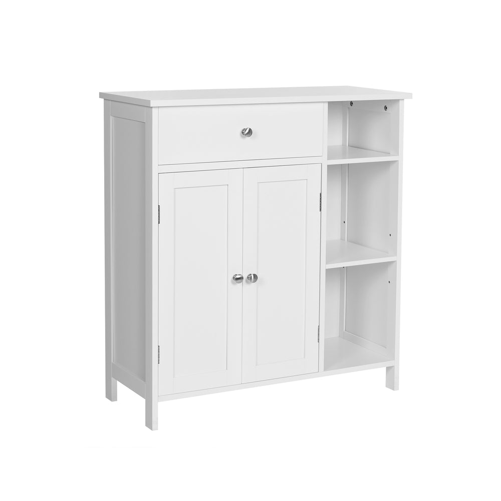 vasagle-badezimmerschrank-mit-schublade-wei image 2