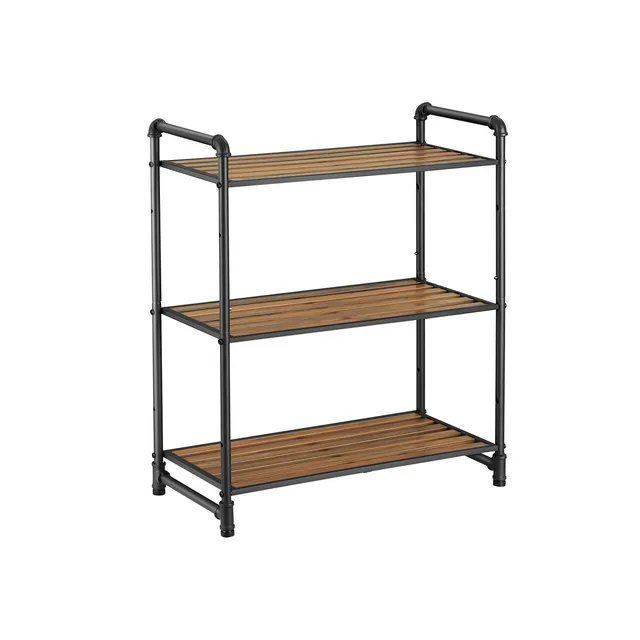 vasagle-standregal-wasserrohroptik-3-ablagen-bsc24bx-63-8-x-30-5-x-73-5-cm image 1