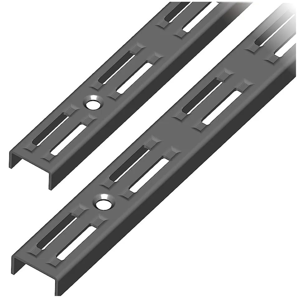 diy-element-system-wandschiene-2-reihig-100-cm-schwarz-matt-2-st-ck image 1