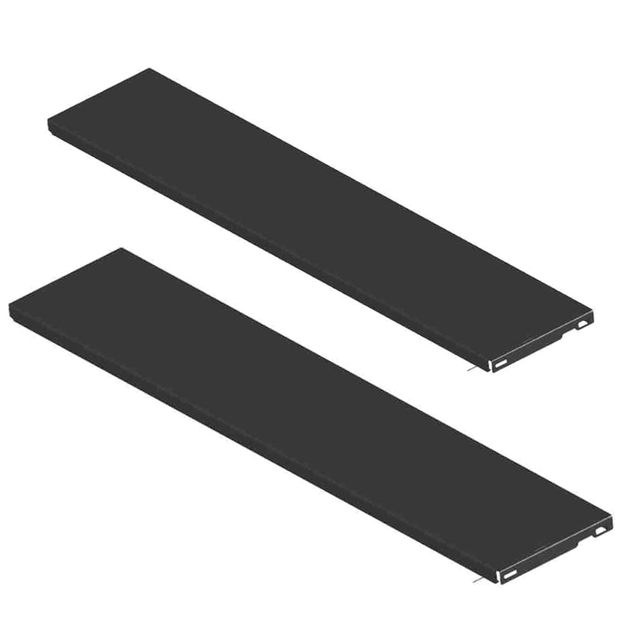 diy-element-stahlfachboden-regalboden-800-x-200-mm-schwarz-matt-2-st-ck image 1