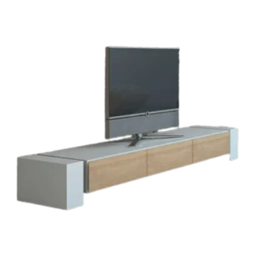 schnepel-x-linie-lowboard-1900-geschlossen-tv-lowboard-mit-2-klappen-und-1-schub image 1