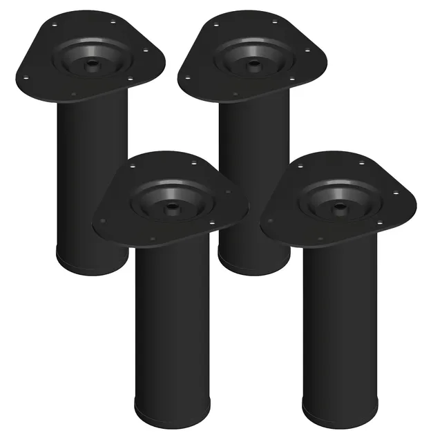 element-system-stahlrohrf-e-rund-tischbeine-m-belf-e-4-st-ck-20-cm-x-60-mm-schwa image 1