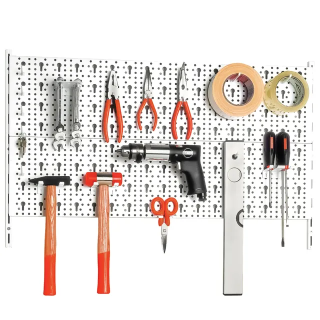 element-system-heimwerker-organizer-1-metall-werkzeugwand-800-x-200-mm-wei-28-te image 1
