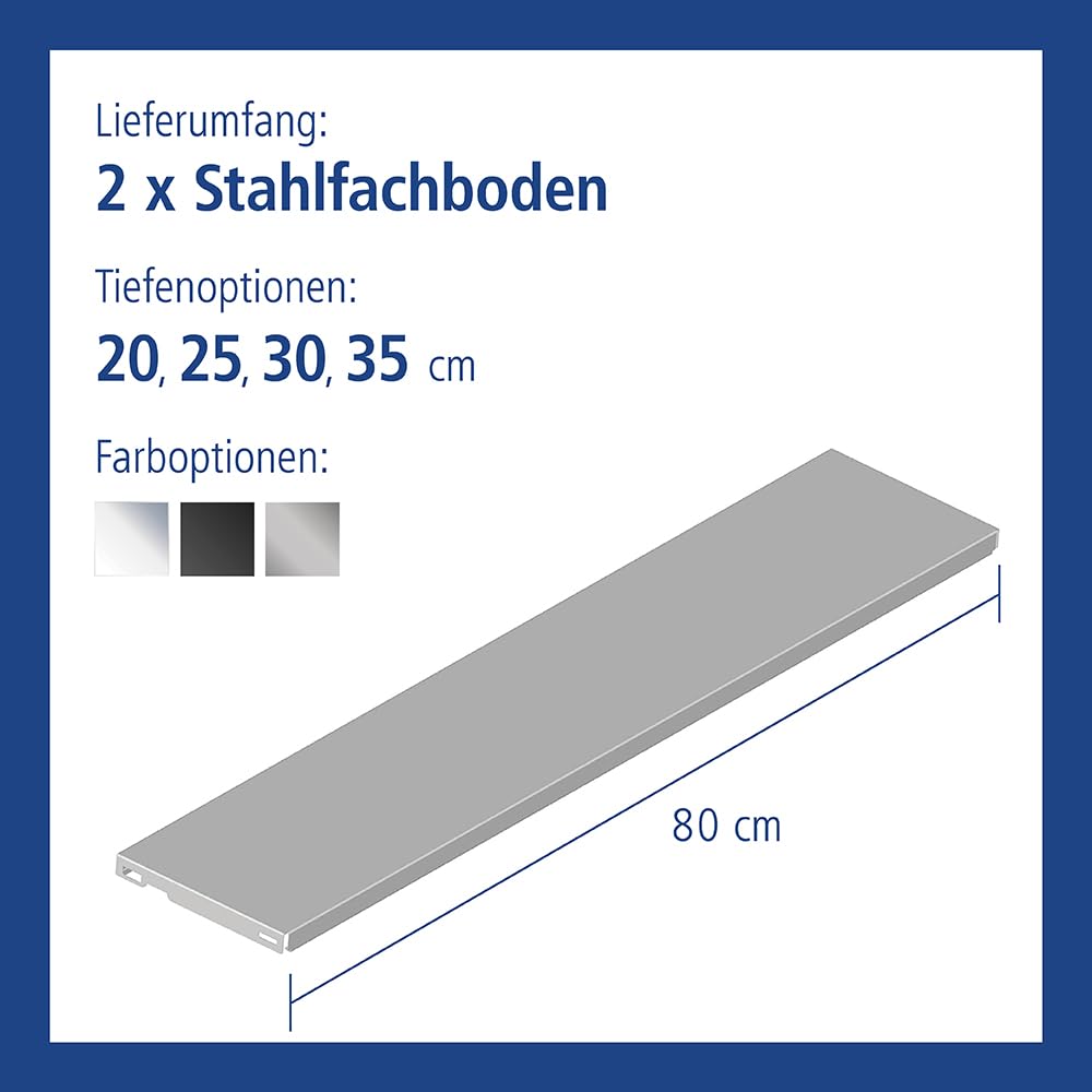 element-system-stahlfachboden-800x350-mm-wei-2-st-ck image 2