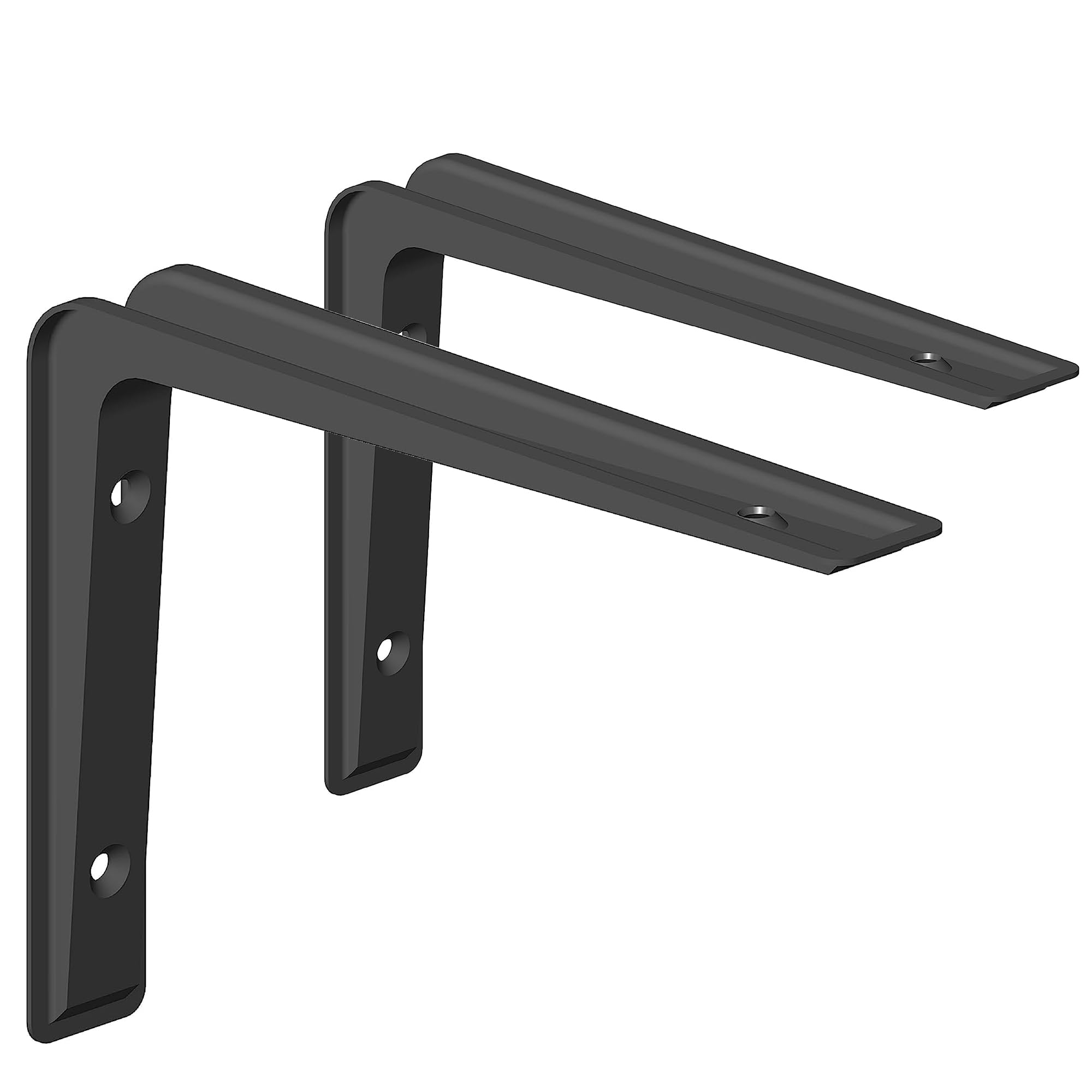 element-system-alido-wandkonsole-80-x-120-mm-schwarz-matt-2-st-ck image 1