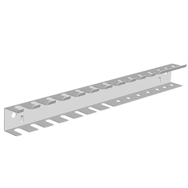 element-system-werkzeughalter-leiste-doppelt-f-r-lochwand-360-x-35-mm-wei image 1