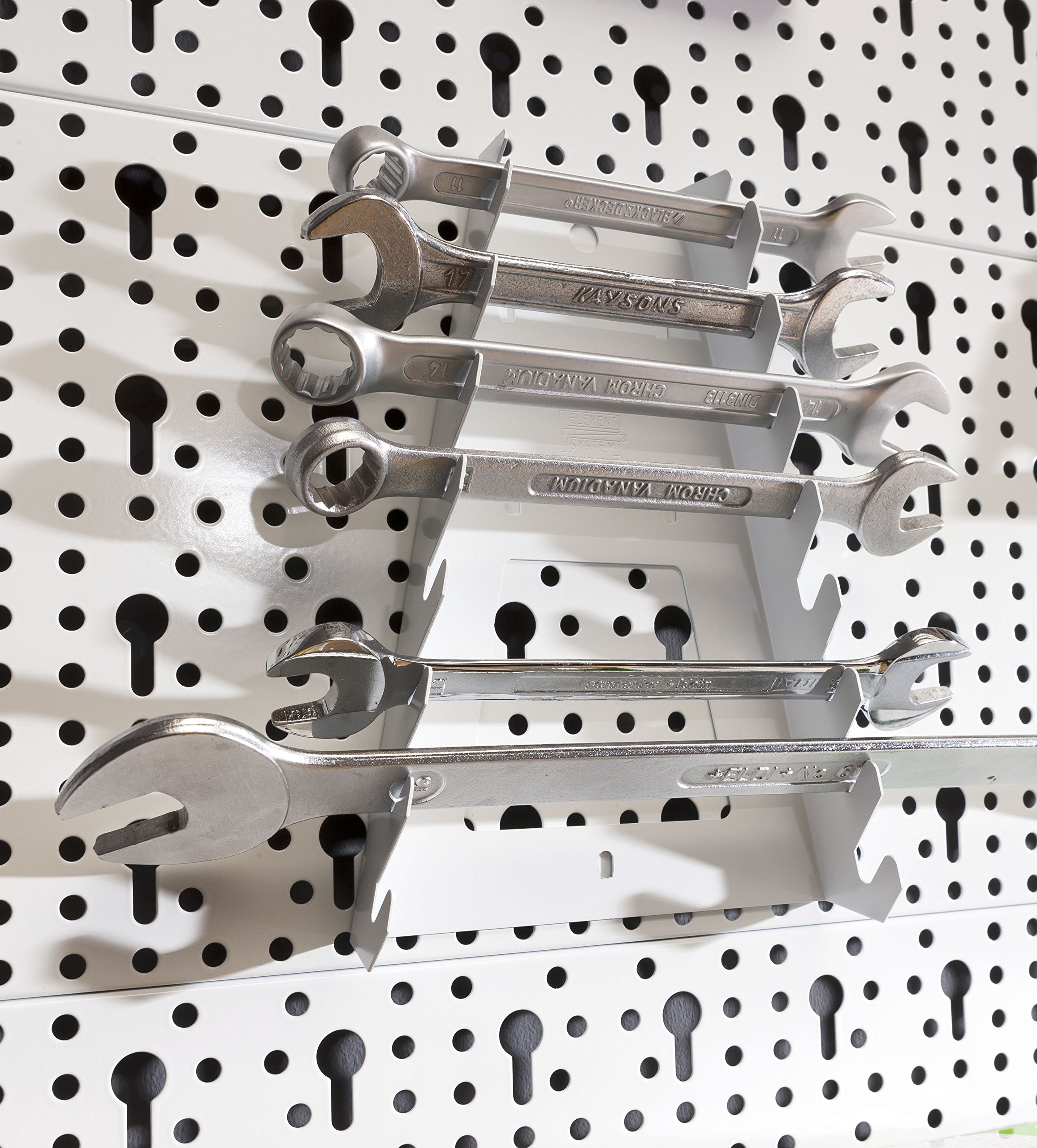element-system-11410-00002-werkzeughalter-maul-ringschl-ssel-f-r-lochwand-wei image 3